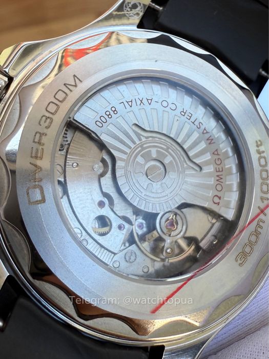 Годинник Omega Seamaster Diver 300M Black Dial