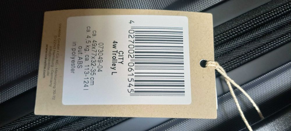 mala viagem Travelite nova