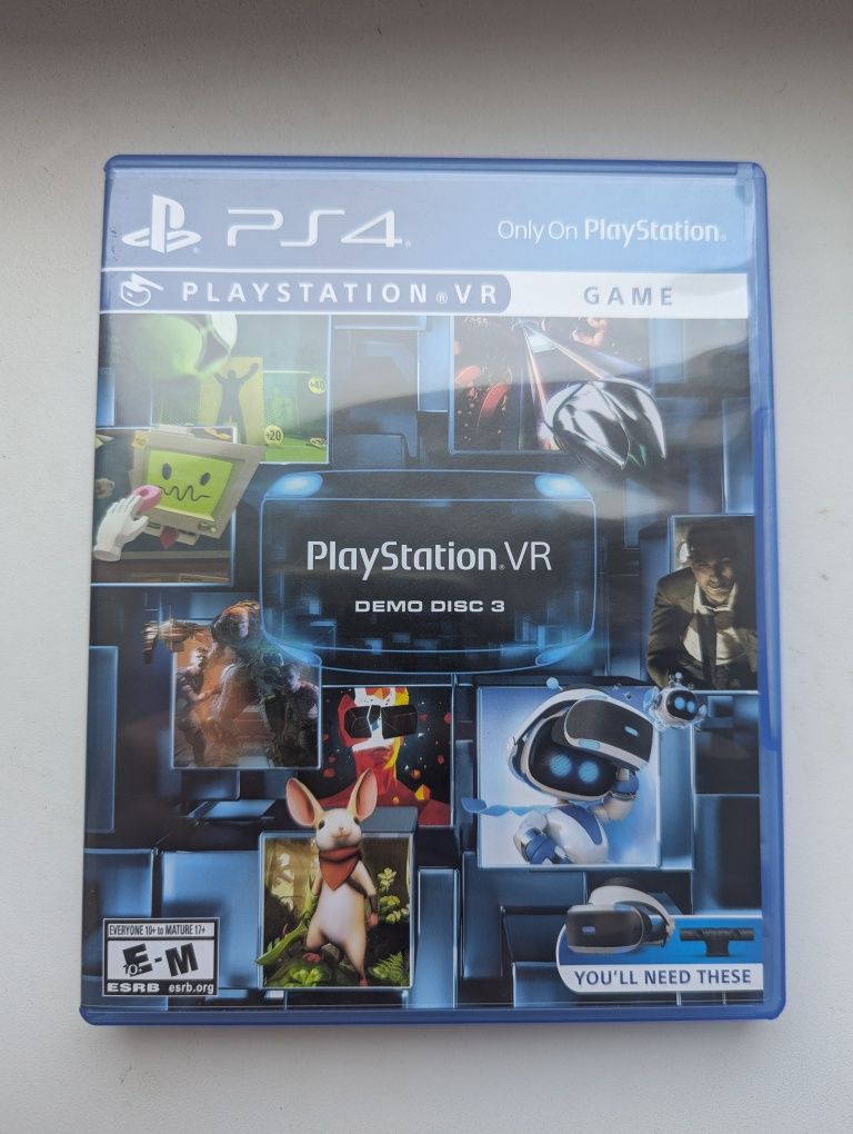PSVR demo disc 3 ігри игры диски на PS4