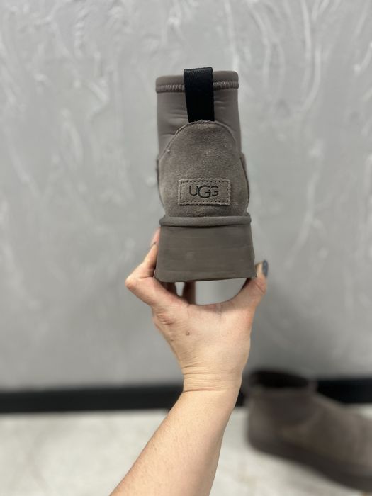Ugg Classic mini Diper grey сірі угги 38 розмір