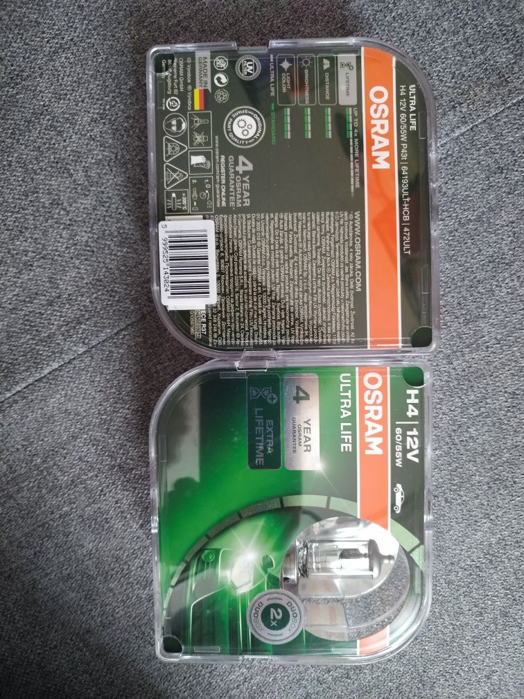 Żarówki Osram H4 ultra life