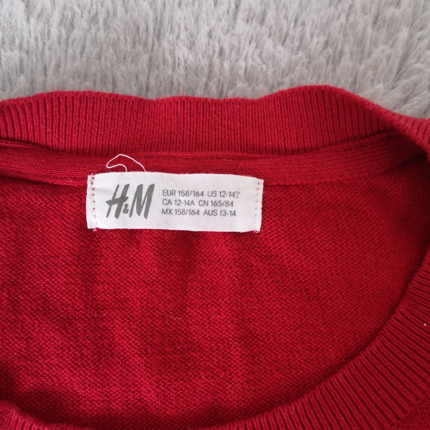 Sweter/ bluzka H&M świąteczny kolor