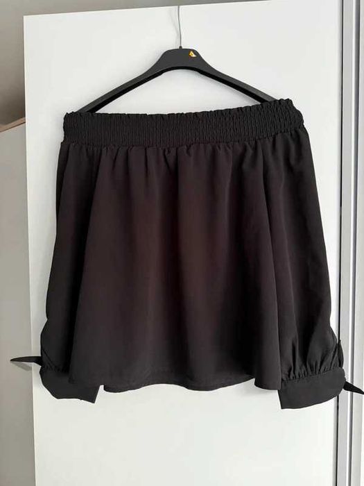 Bluzka letnia hiszpanka czarna XS Gina tricot