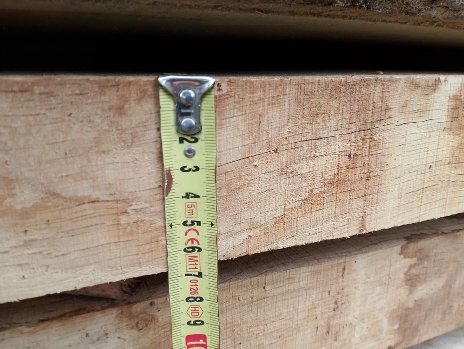Deski dębowe, foszty, tarcica, blat 5m, 3m gr. 55, 70 mm 2,5 m3 TANIO!