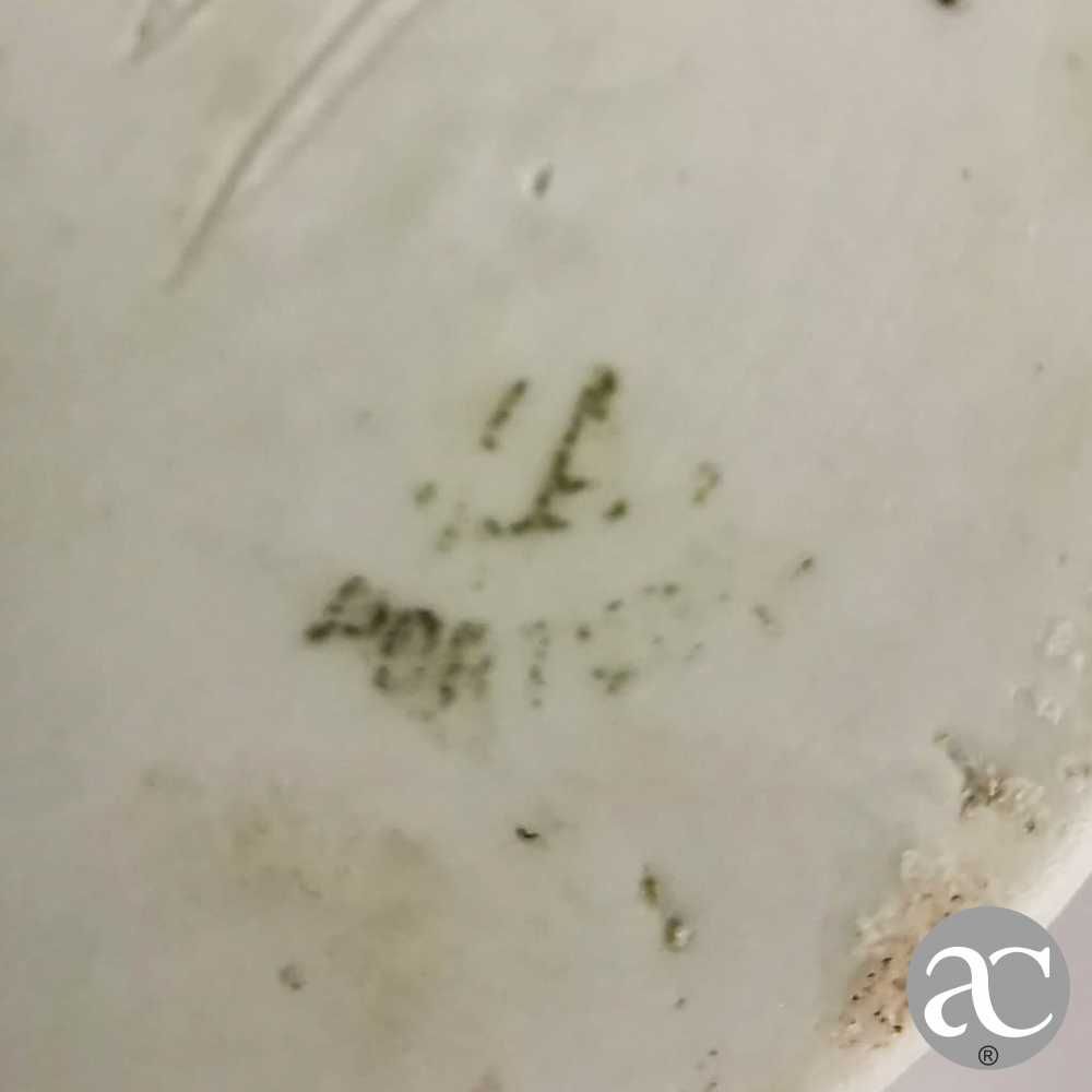 Jarra porcelana Vista Alegre, decoração oriental