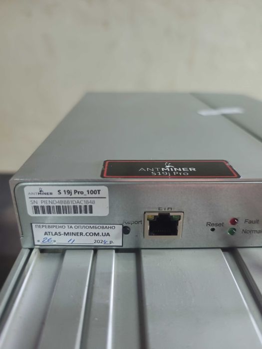 Асик Bitman Antminer S19J Pro