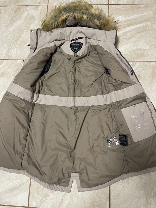 Зимова парка темно синя сіра  пуховик куртка на 14-16 років Northland