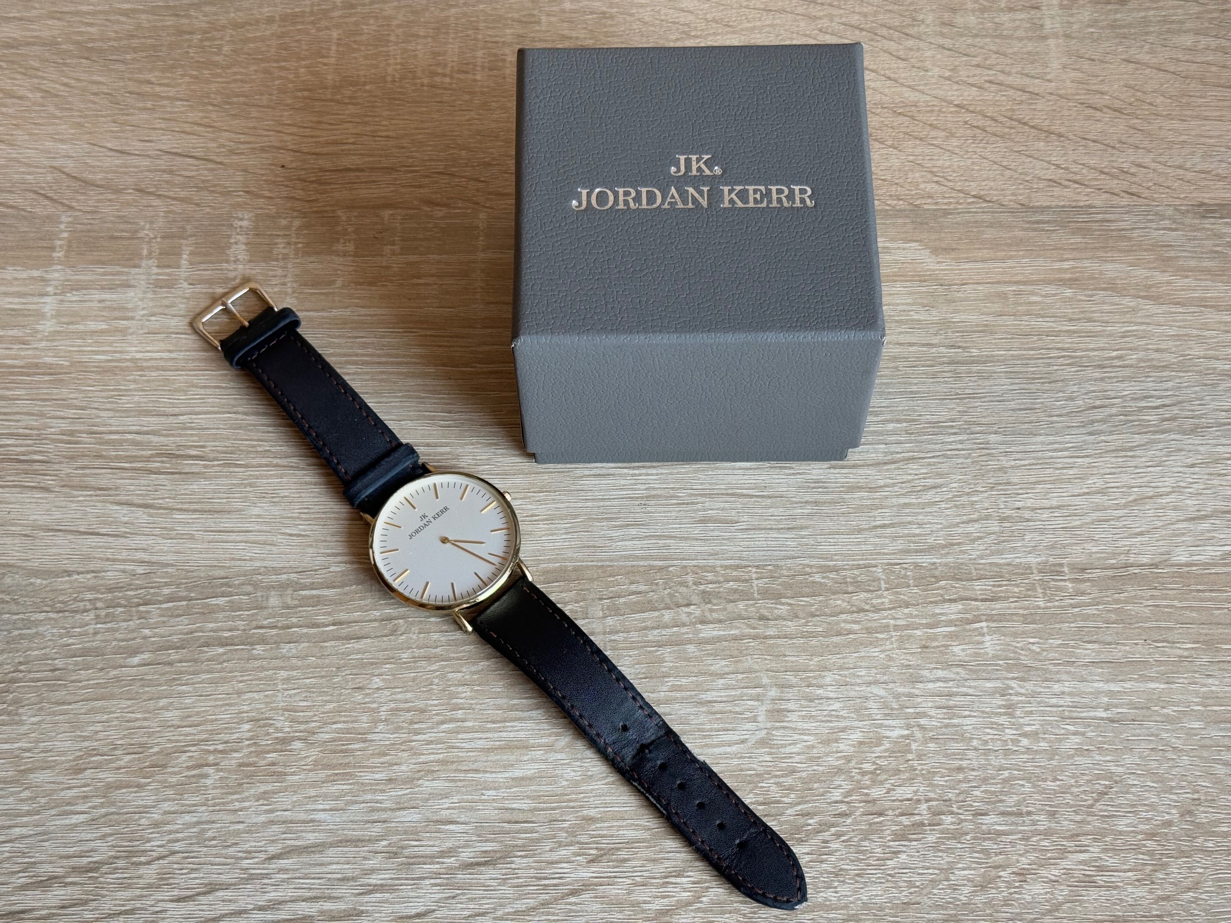 Męski zegarek Jordan Kerr klasyczny z zapasowym paskiem