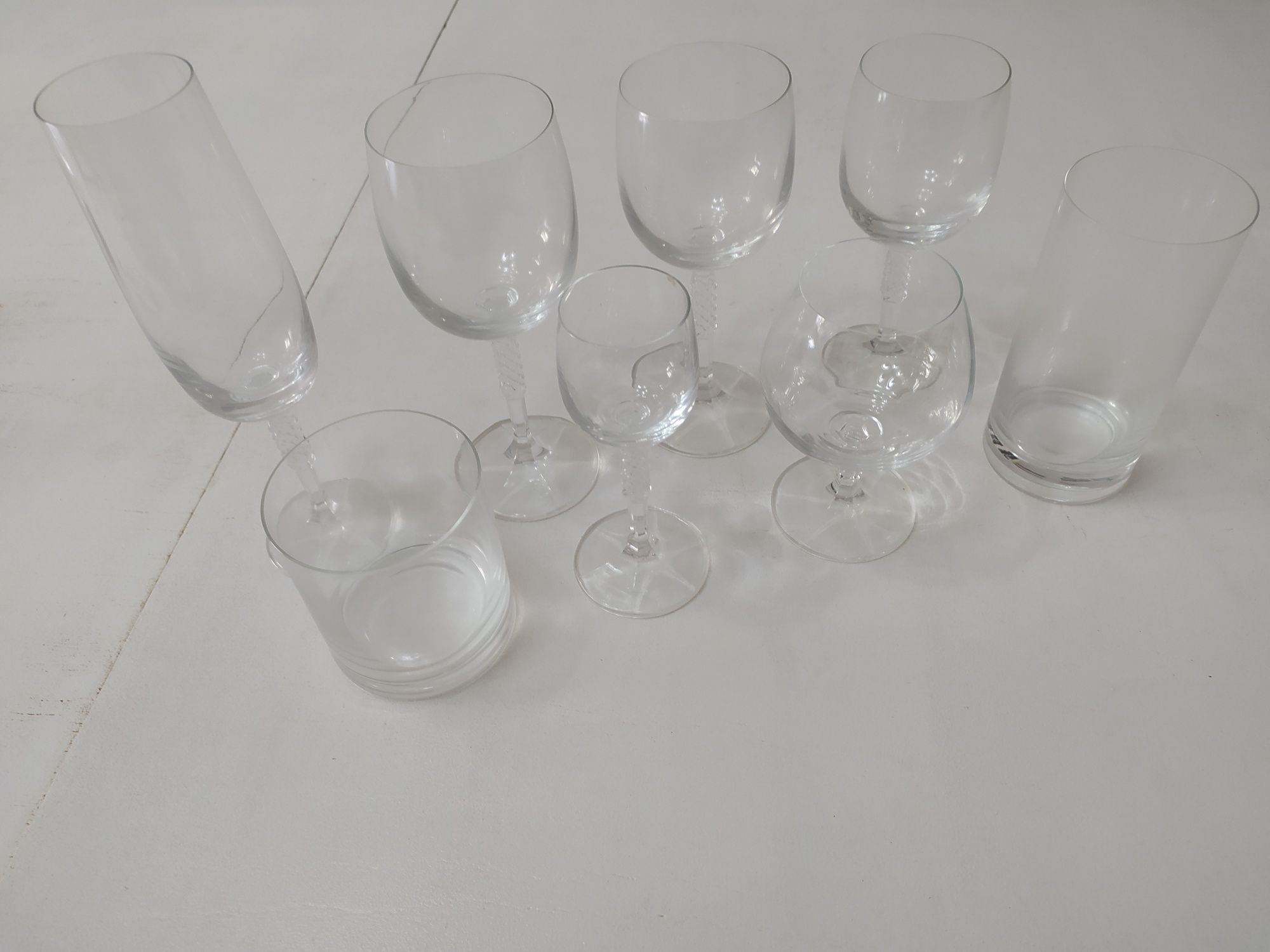 Serviço de copos em cristal da Bohemia c/ oferta