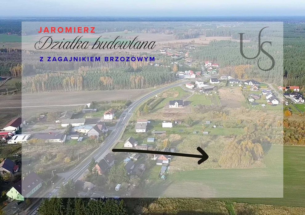 Działka budowlana z zagajnikiem brzozowym, tylko 62 zł/m2