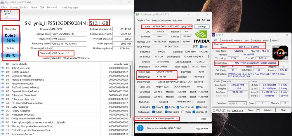Lenovo Legion 5 pro｜3060｜Ryzen 5 5600H｜16" 2k｜165Гц｜OЗУ 16 gb｜ssd 512