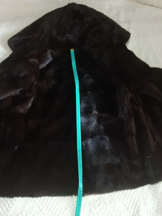 Норковий новий полушубок ( автоледі). Розмір 46-48