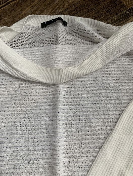 Sisley sweter biały roz. S