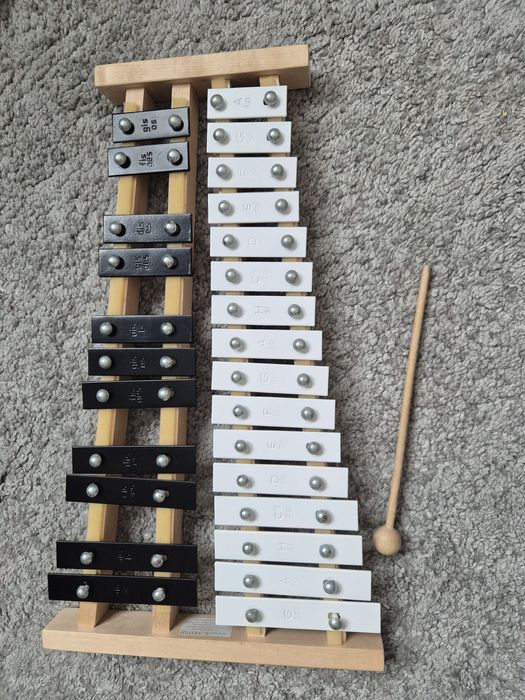 Drewniane dzwonki chromatyczne