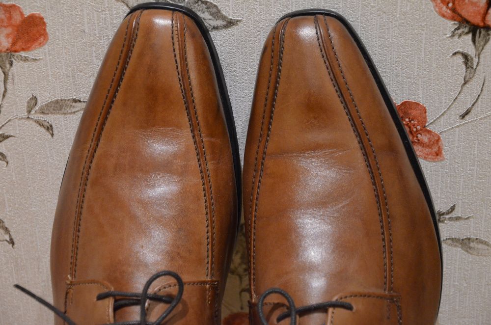 Buty męskie HENLEY ENGLAND 44 wkł.31 (stopa max 29cm) skóra, superstan