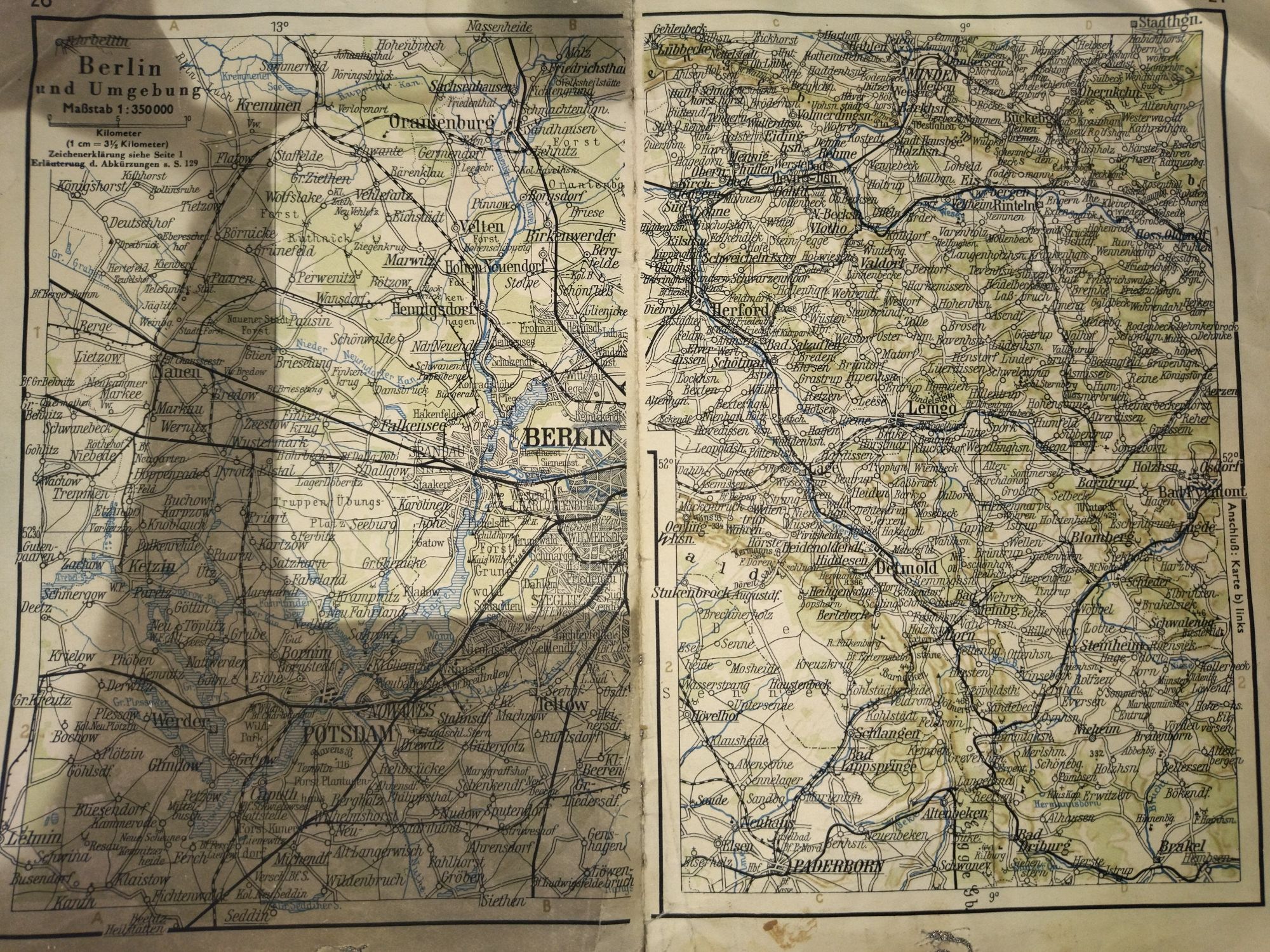Продам старые немецкие карты рейха