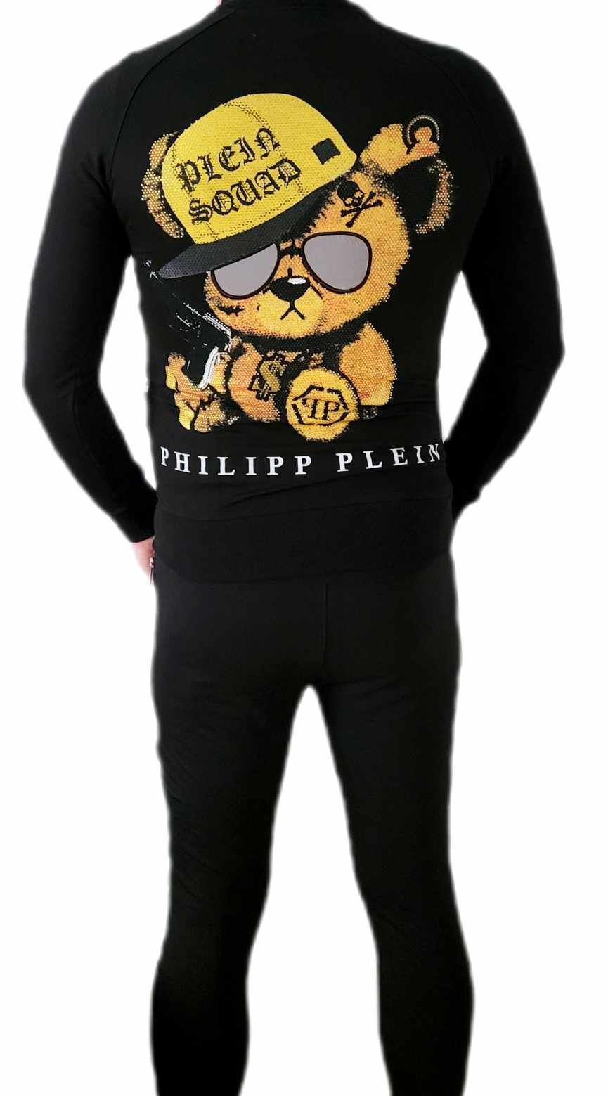 Philipp Plein dres czarny edycja limitowana Miś Teddy r.L