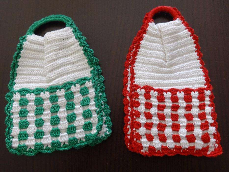 Porta Fósforos em renda de crochet