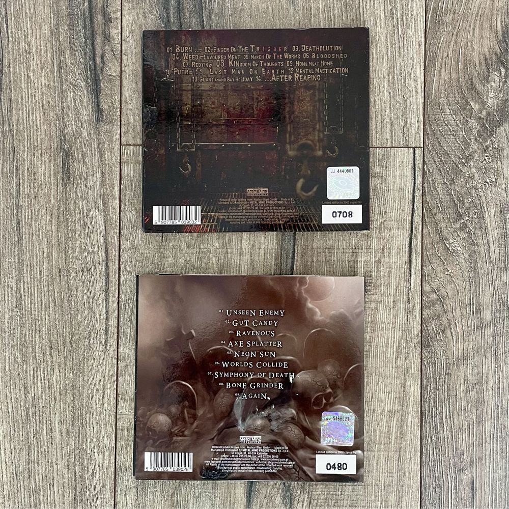 Płyty CD Hackneyed edycja limitowana Death Metal