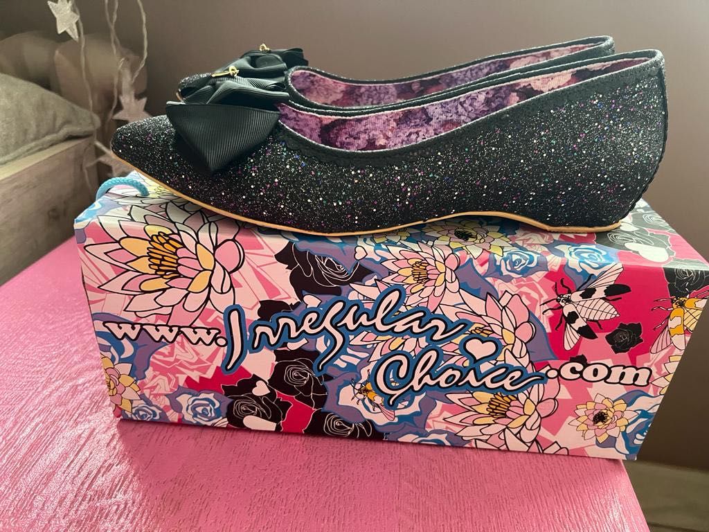 Balerinki brokatowe Irregular Choice 41