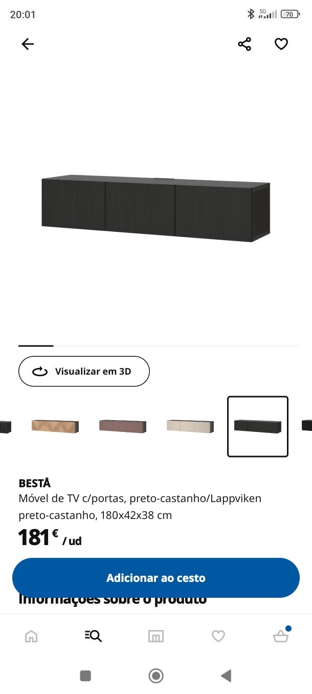 Portas Lappviken para móvel Besta IKEA