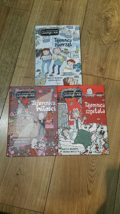 Biuro detyktywistyczne  Lassego i Mai -3szt