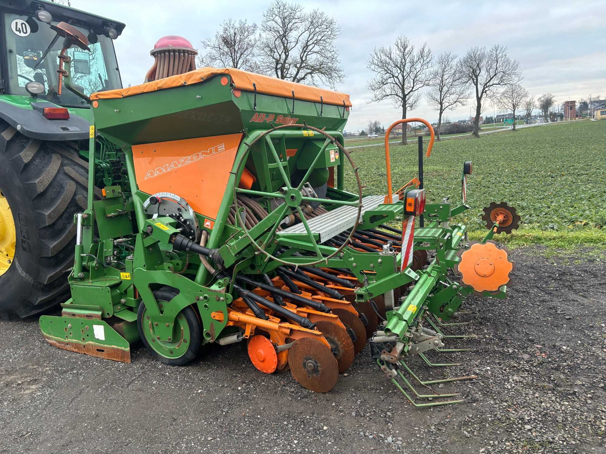 Agregat uprawowo siewny Amazone AD-P + KX 3000