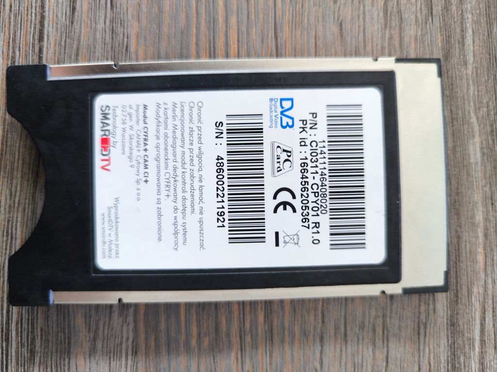 Moduł Cam CI+ Cyfra Plus
