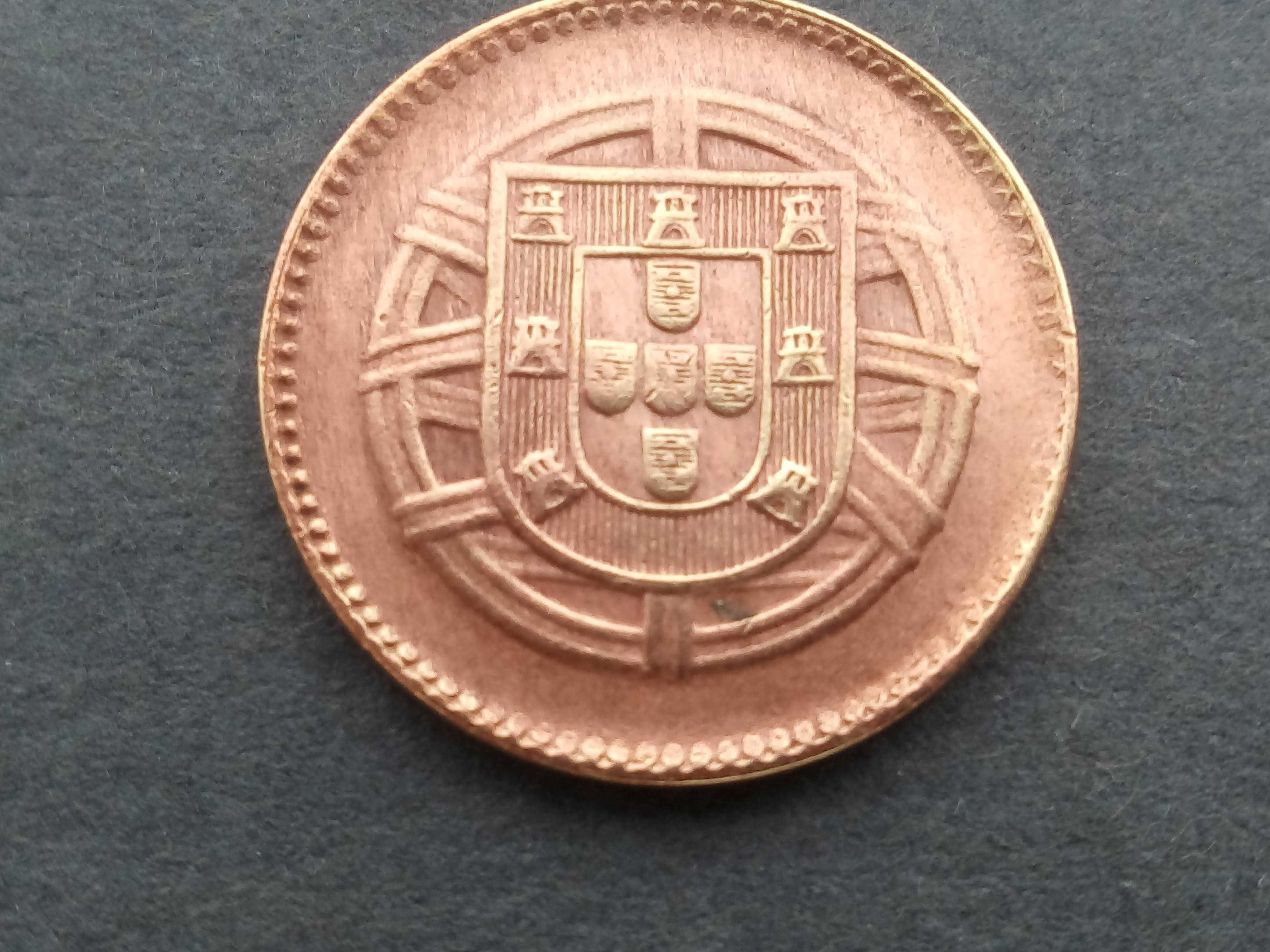 2 CENTAVOS 1921 BRONZE MBC  RARA