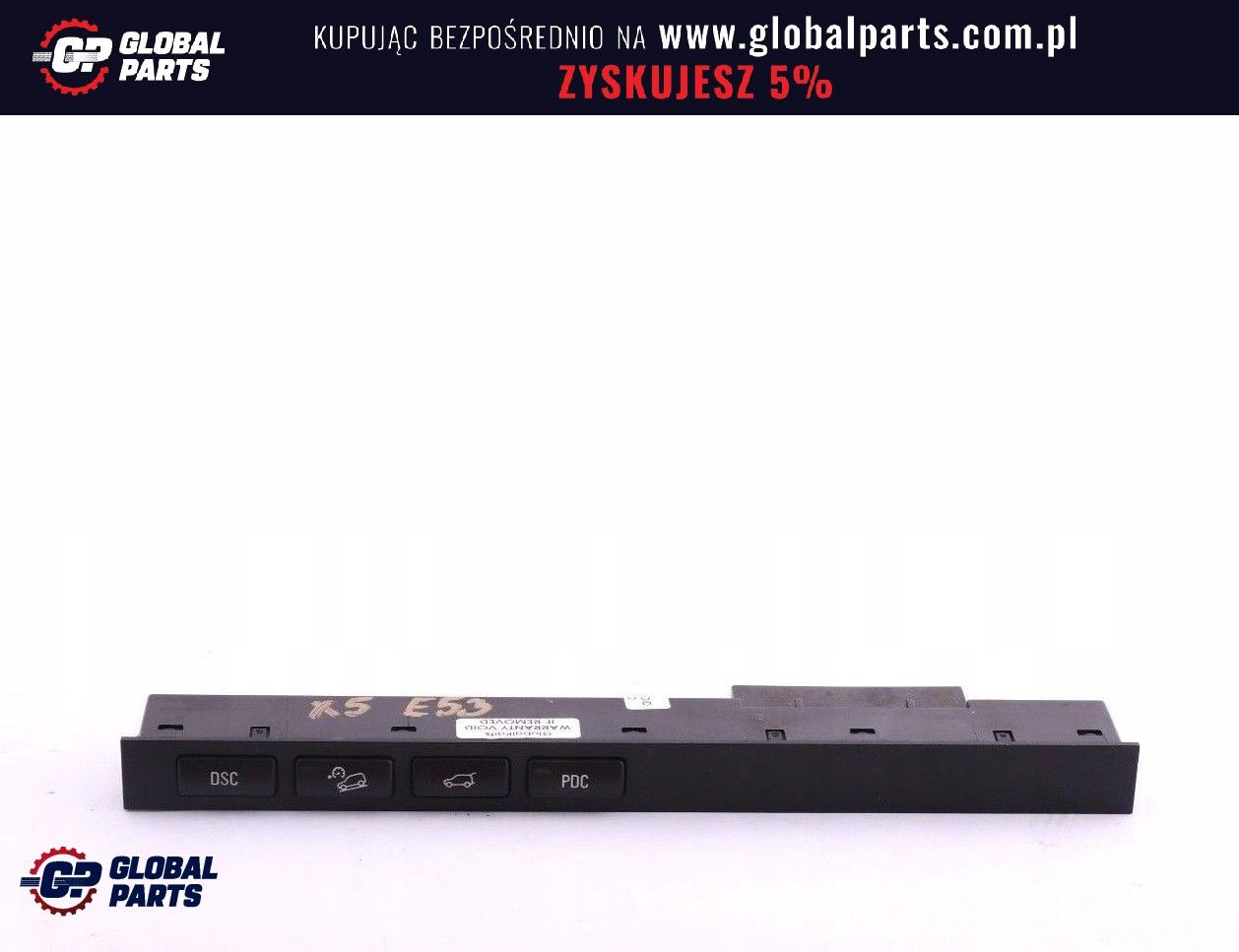 BMW E53 X5 Panel przycisk klapa PDC DSC