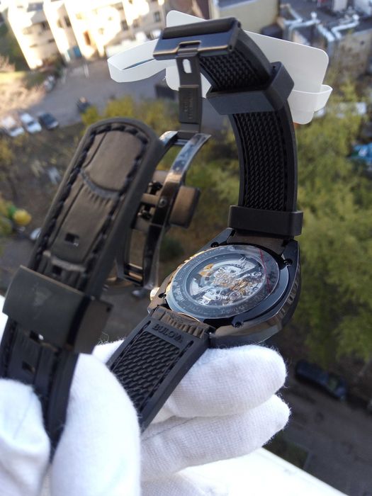 Лимитка Bulova спецсерия Grammy - скелетон, сапфир, механика 21 камень