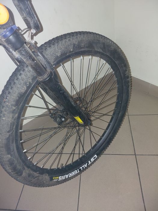 Rower elektryczny z manetką samebike