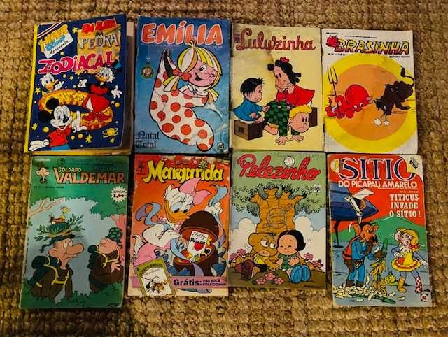 Revistas Mickey, Pateta, Zé Carioca, Bolota...