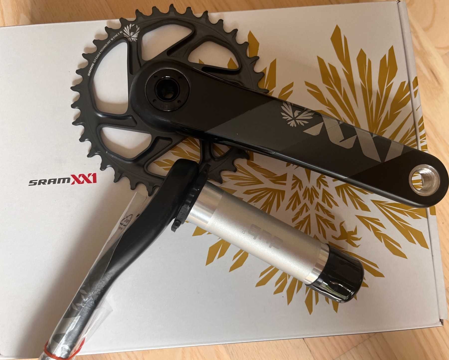 Mechanizm korbowy SRAM XX1 Eagle DUB SL 175 X-Sync 2 34T korby naped