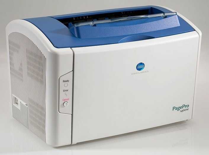 ONICA-MINOLTA PAGEPRO 1400W  лазерный принтер Б/У