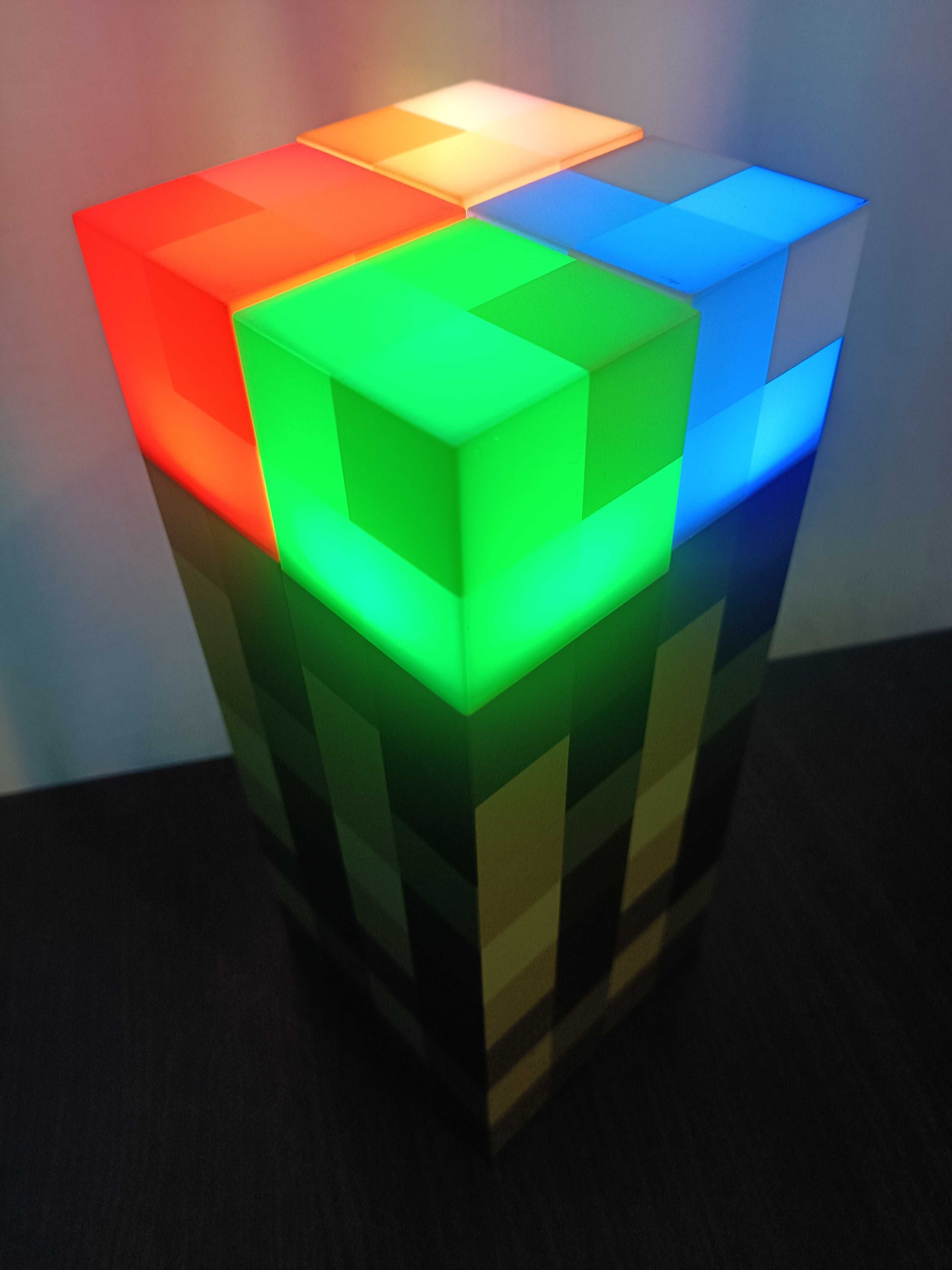 Светильник, лампа, факел в стиле Minecraft
