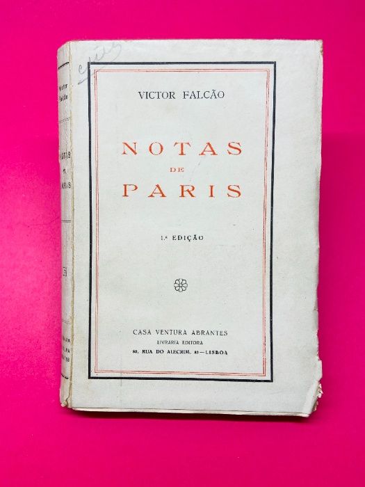 Notas de Paris - Victor Falcão