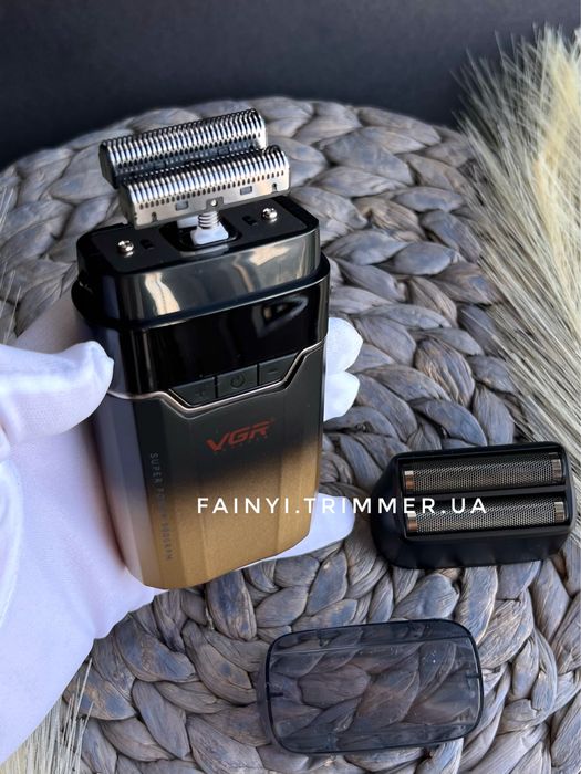 ‼️АКЦІЯ‼️Шейвер для гоління та стрижки VGR EliteShave бороди під нуль