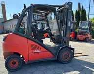 Wózek Widłowy Linde H25T- 600 mm rok 2016 Triplex Gaz , Półkabina