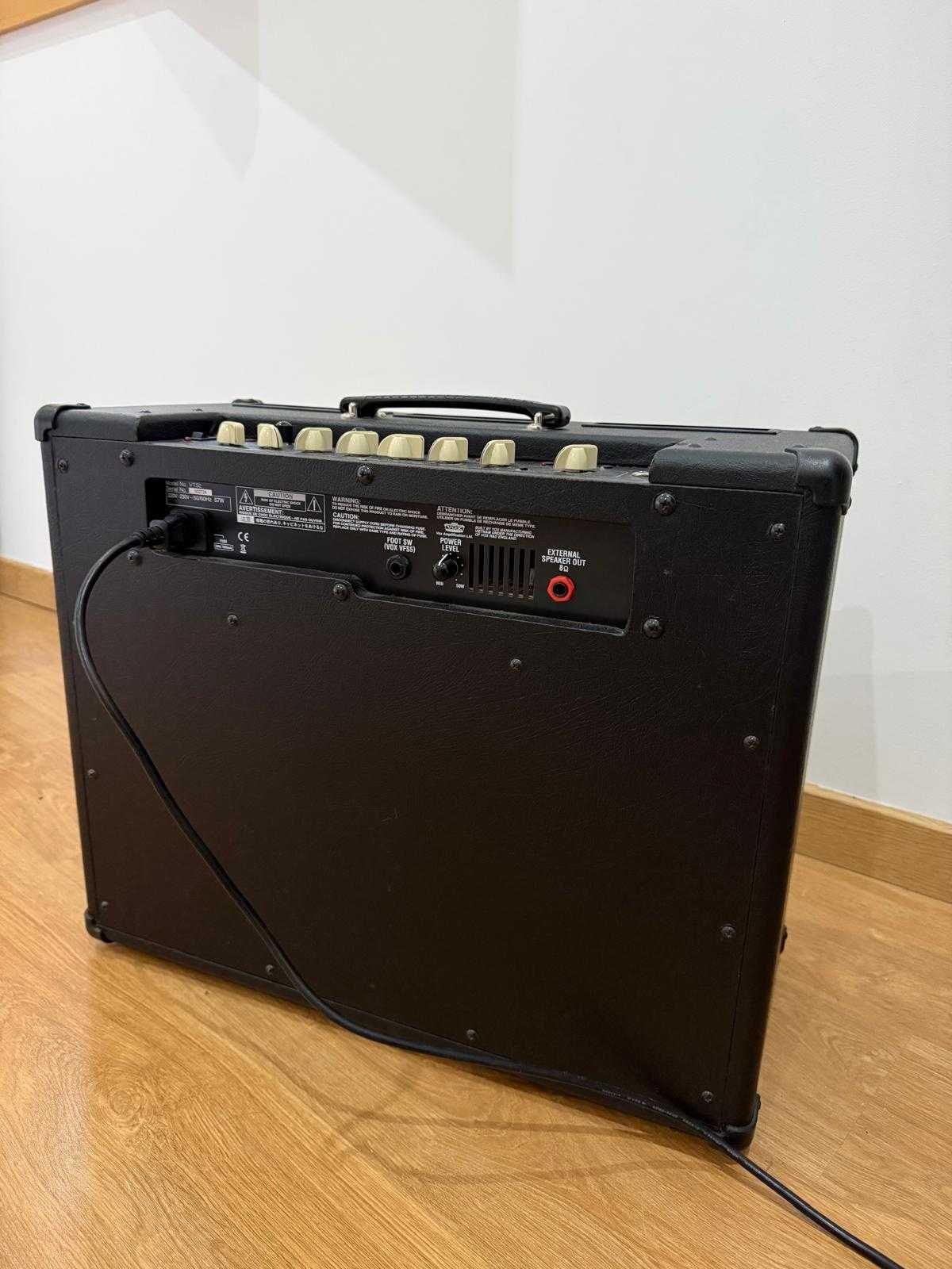 Amplificador VOX Valvetronix 50 - Impecável, como novo!