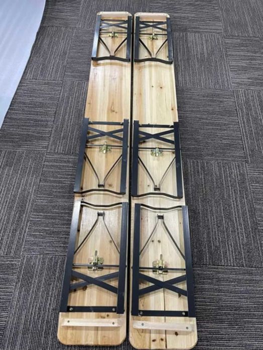 Meble Ogrodowe KOMPLET PIWNY BAROWY cateringowy na dożynki  FV 180CM