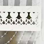 Elegancki gotowy panel firanowy