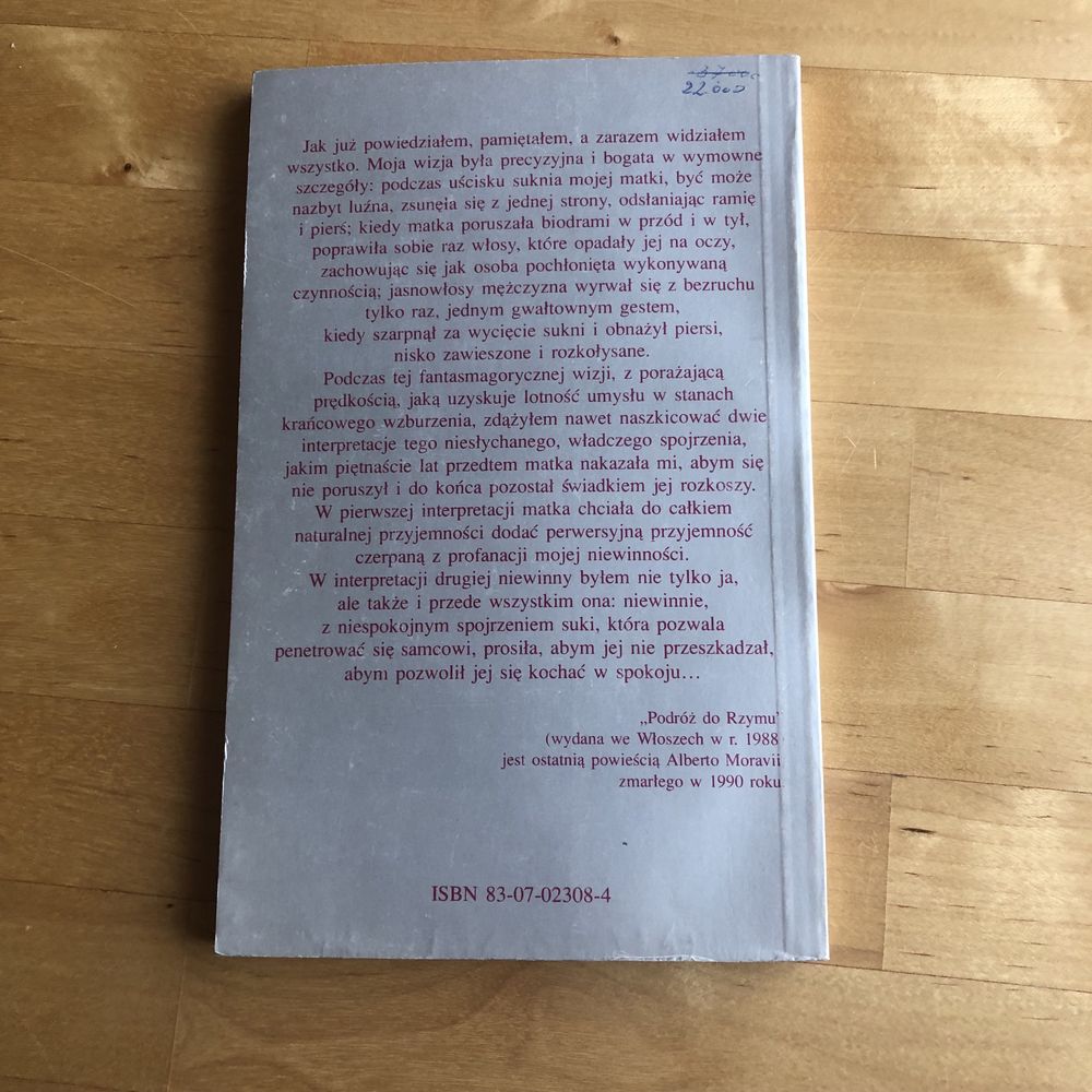 Książka Podróż do Rzymu - Alberto Moravia