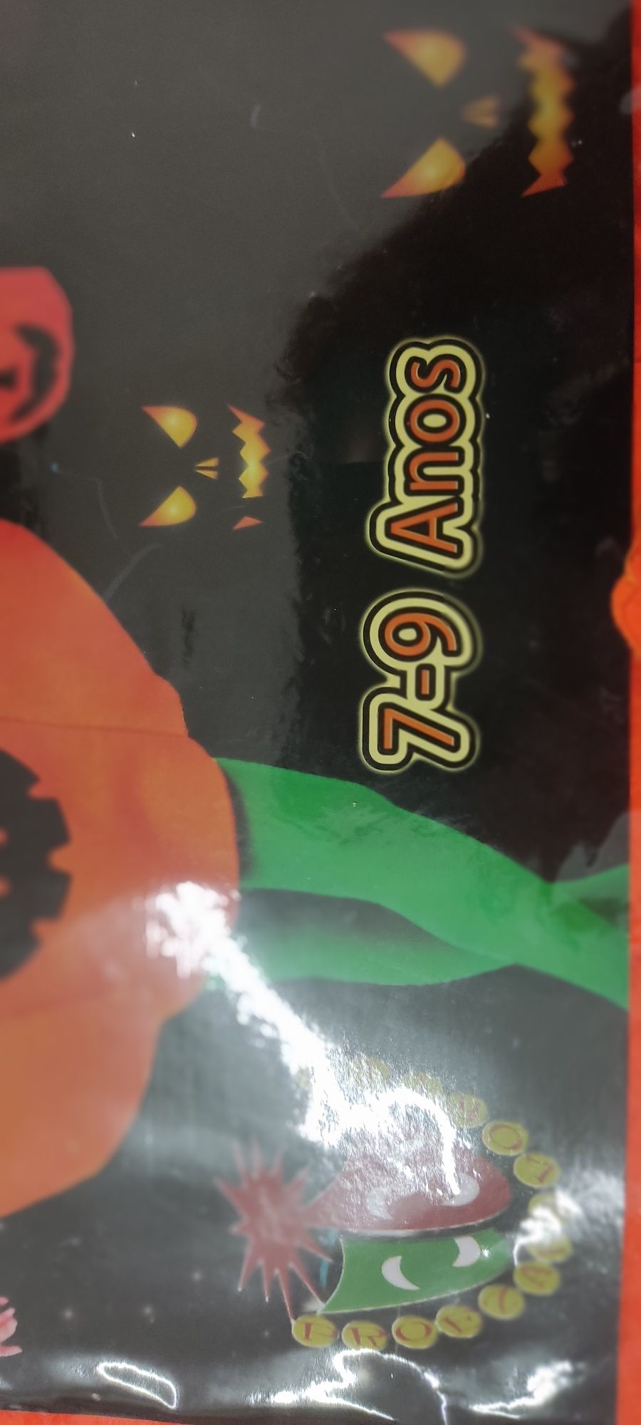 Halloween - conjunto menina + fato abobora