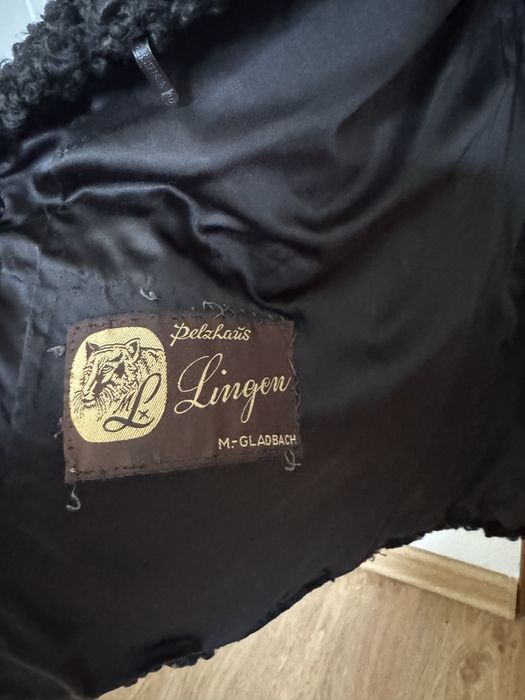 Retro vitange futro karakuły "Pelzhaus, kurtka