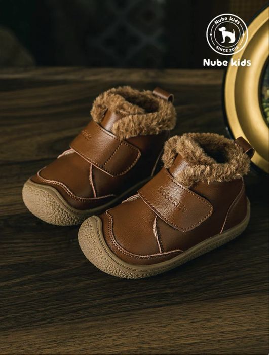 Зимові дитячі барефут-черевики Nube kids 18-28розмір