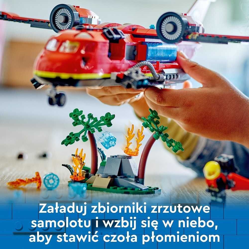 Klocki Lego City 60413 Strażacki samolot ratunkowy