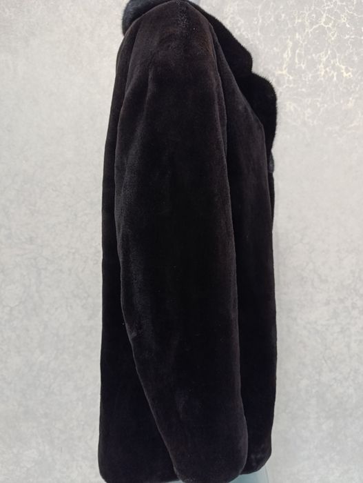 Чоловіча норкова шуба, шубка. Великий розмір. 80 см