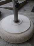 Base de guarda sol de grandes dimensões