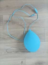 IKEA DROMMINGE lampa ścienna balonik niebieski